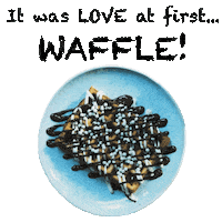 waffle love Sticker by Oh My Waffle! Ulm