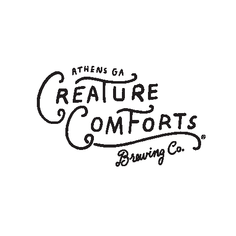 Creaturecomfortsbeer giphyupload athensga ccbc athens ga Sticker