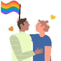 Rainbow Love Sticker by OnTheFuze