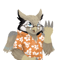 Wave Hello Sticker by Cyrentec @ Stellar Genetic