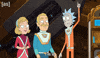Rick And Morty Shrug GIF by Adult Swim
