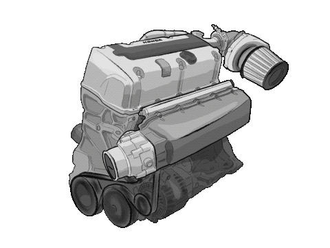 Honda Racing Sticker