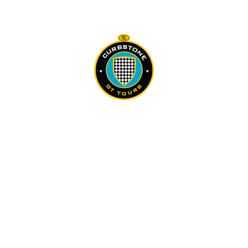 Curbstone_Events giphyupload road hit the road hittheroad Sticker