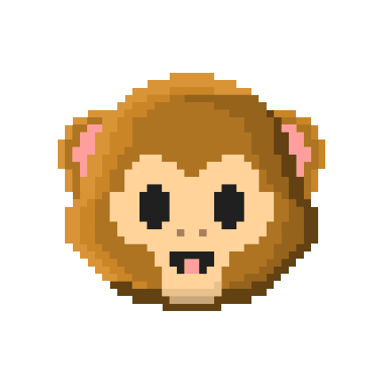 R74n giphygifmaker animals emoji monkey Sticker