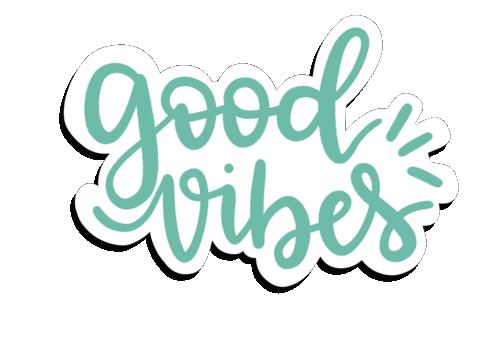 Good Vibes Peace Sticker