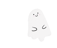 Halloween Ghost Sticker