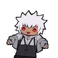 Jump Chibi Sticker