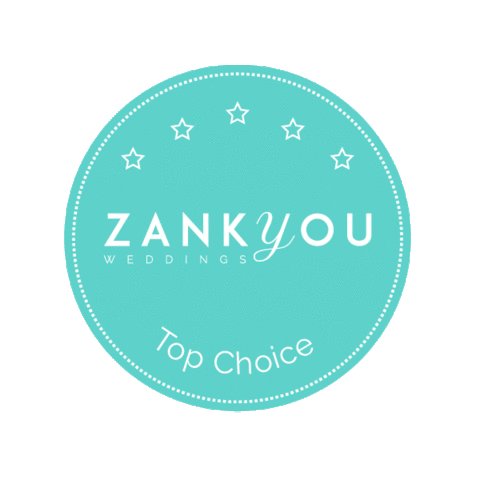 wedding top Sticker by Zankyou Weddings