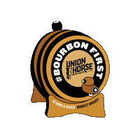 Whiskey Bourbon Sticker by Union Horse Distilling Co.