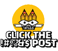New Post Swearing Sticker by Stamatia Alexaki