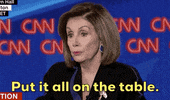 news nancy pelosi town hall put it all on the table GIF
