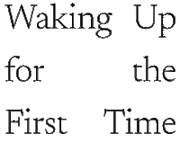 Waking Sticker