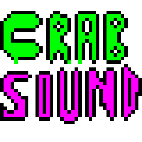 nestorovilla giphyupload 8bit sound crab Sticker