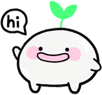 Hibud Hello Sticker by Yoyo The Ricecorpse