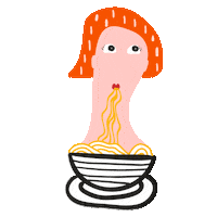 Hungry Food Sticker