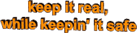 orange keep it real Sticker by AnimatedText