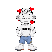 Go Open Up Sticker by Zhot