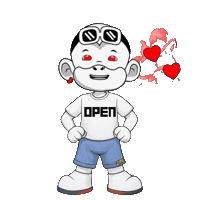 Go Open Up Sticker by Zhot