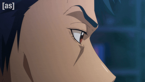 Ninja Side Eye GIF by Adult Swim