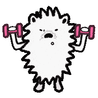 Pink Fighting Sticker