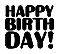 Happy Birthday Sticker