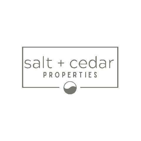 Saltandcedar Sticker by Salt and Cedar Properties