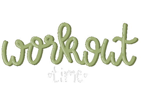 Workout Exercise Sticker