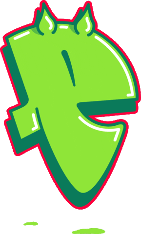 Partebnu giphyupload tag bomb throwup Sticker