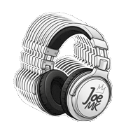 iamjoemk music dj headphones producer Sticker