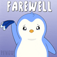 Sad Wave GIF by Pudgy Penguins