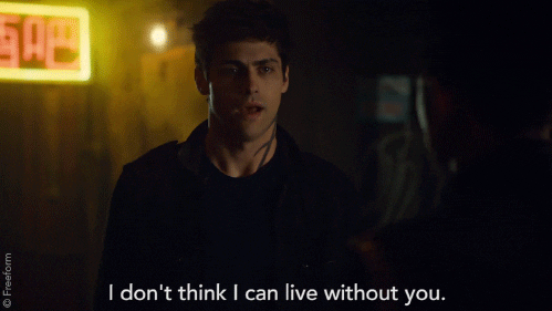 can't live without you GIF by Shadowhunters
