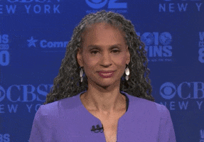 Maya Wiley Smile GIF by GIPHY News
