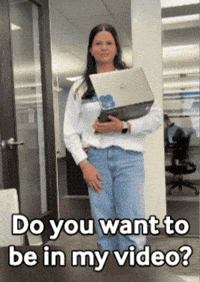 Do You Want To Be In My Video GIF by Silverton Mortgage