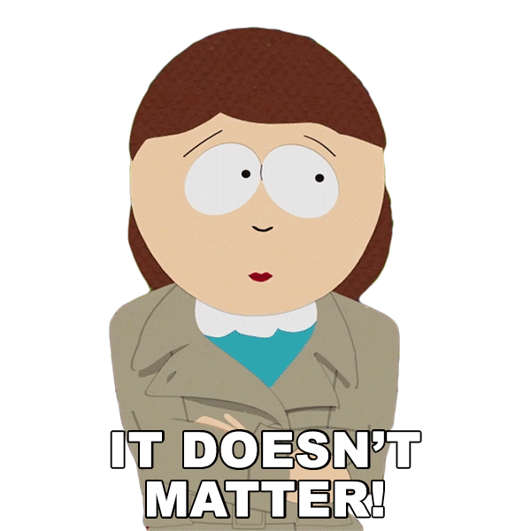 Liane Cartman Whatever Sticker by South Park