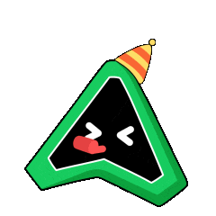 Creality giphyupload happy party maker Sticker