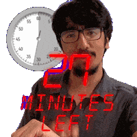 27 Minutes Sticker
