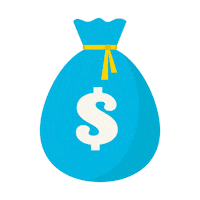 Money Bag Sticker by Illinois Lottery