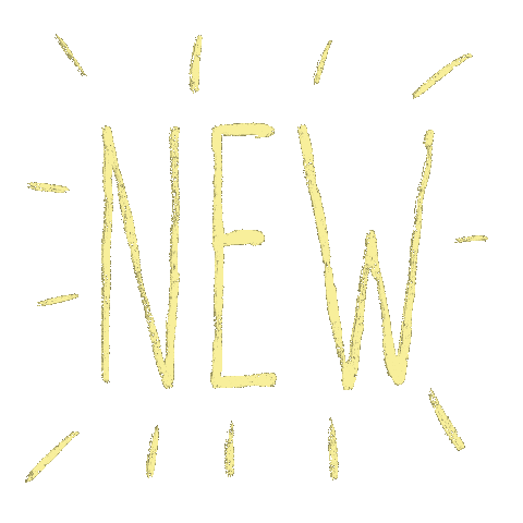 mademoisellefauve giphyupload new yellow hand lettering Sticker