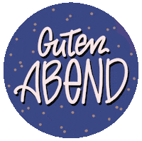 Evening Abend Sticker by letterbube