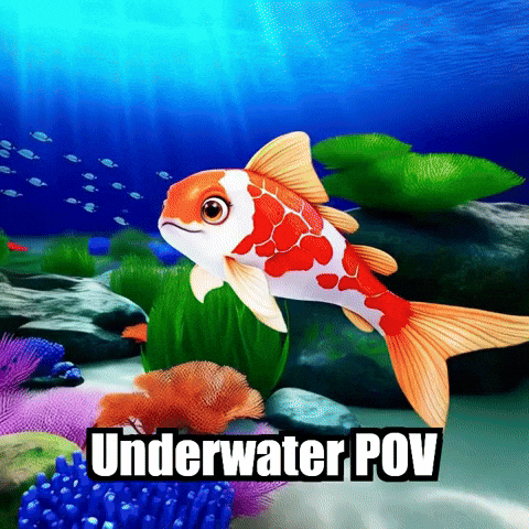 Koi Fish Video GIF by TheConfishius