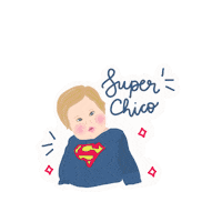 Superchico Sticker by Carol Fonoterapia