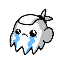 Bites_of_Axol cute cry tears piangere Sticker
