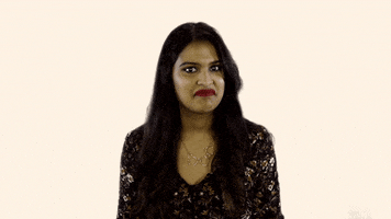 neha raman shrug GIF by Girl Starter