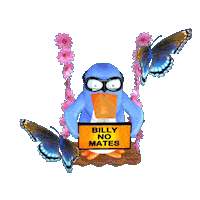 Lonely No Friends Sticker