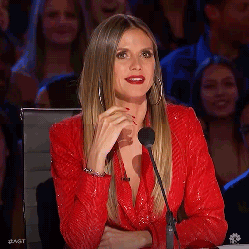 Heidi Klum Nbc GIF by America's Got Talent
