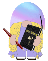 Dear Diary Gnome Sticker
