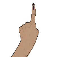 Voting Lok Sabha Sticker