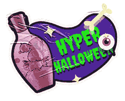 Halloween Sticker by hyperactive