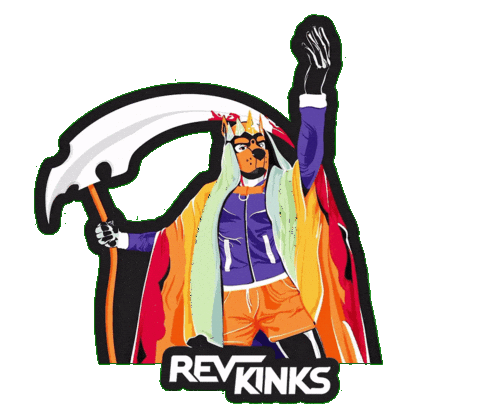 Halloween Cosplay Sticker by Revkinks