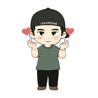 Heart Leejunyoung Sticker